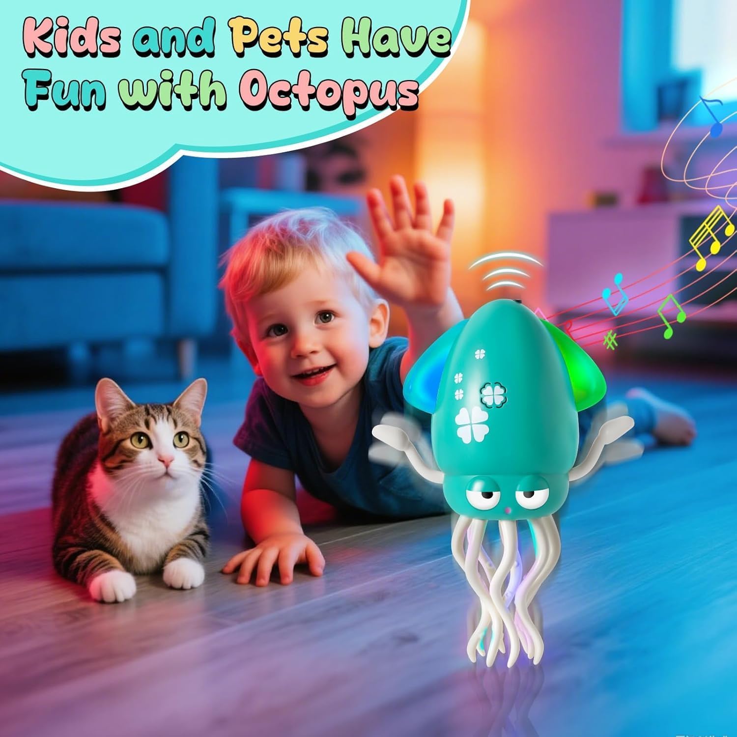 Electric Dancing Squid Toy