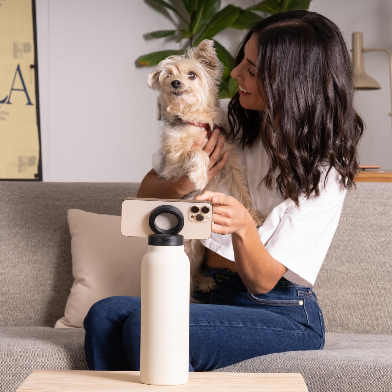 Magnetic Phone Holder Bottle