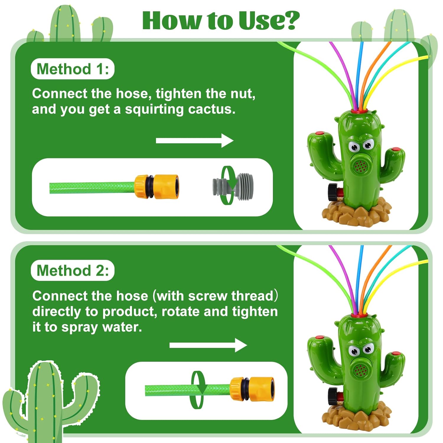 Cactus Water Sprinkler