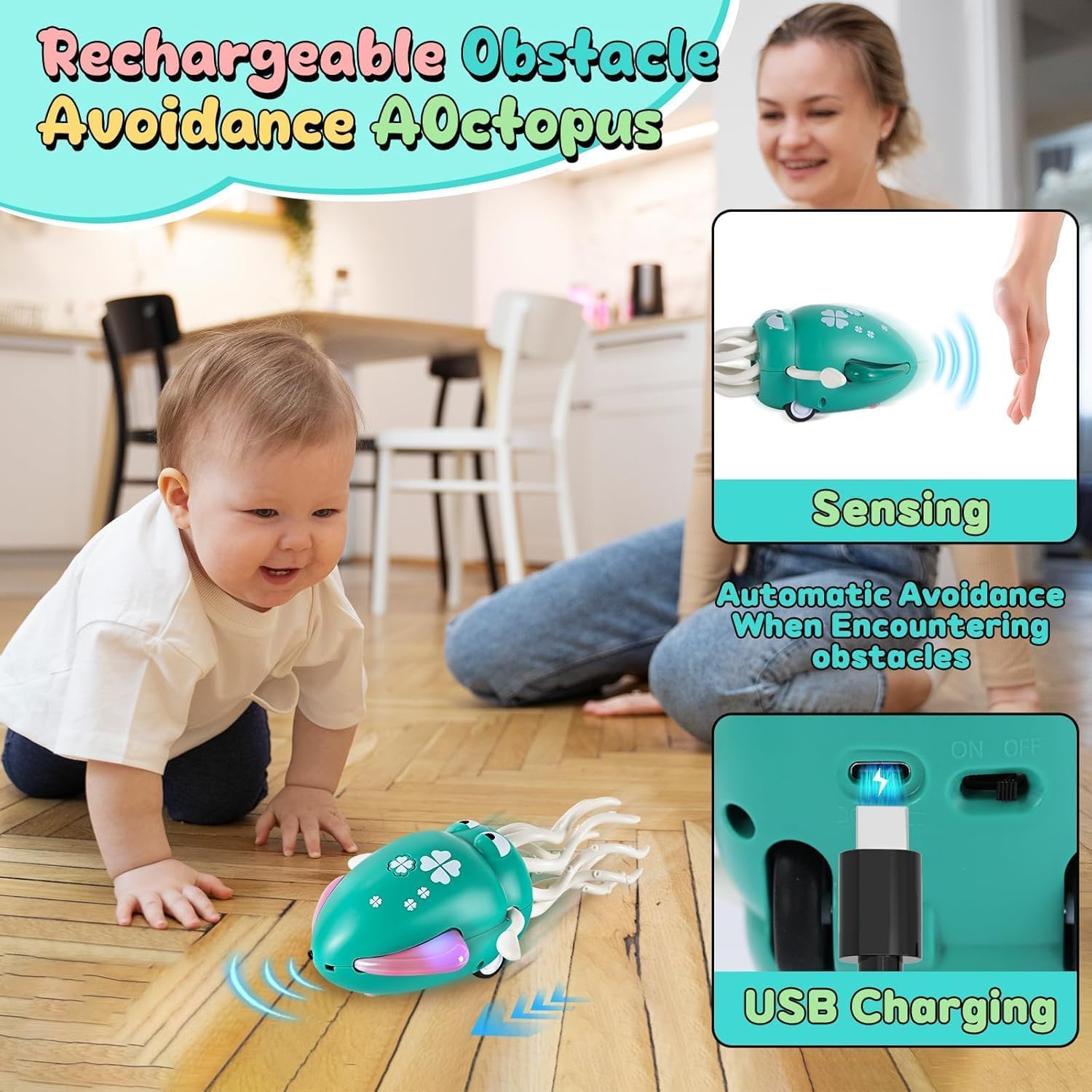 Electric Dancing Squid Toy