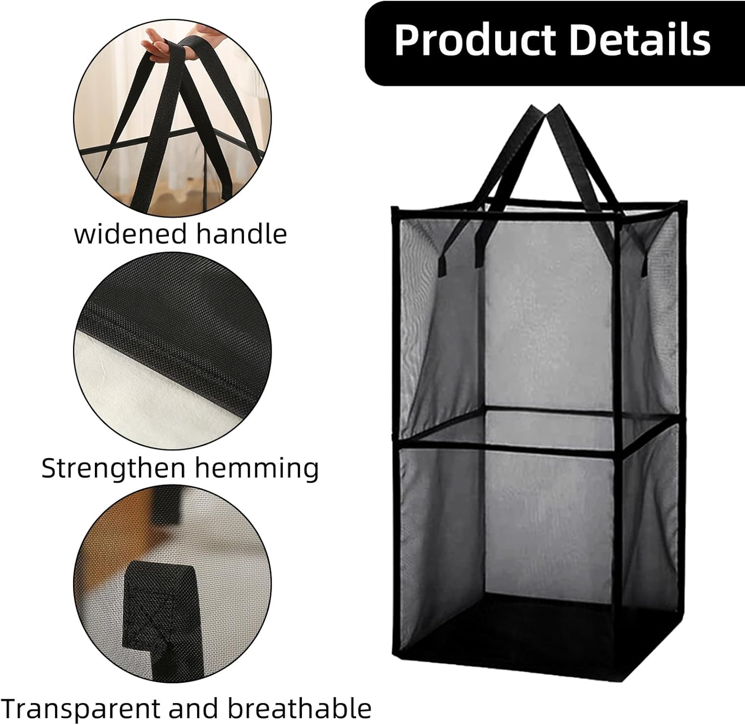 Foldable Mesh Storage Bags (2 Layers)