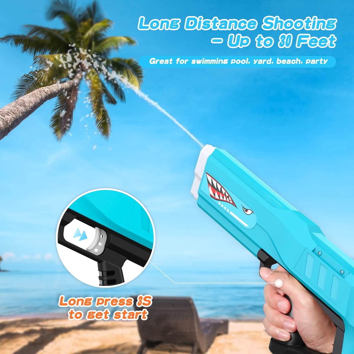 Electric Water Gun with Tank