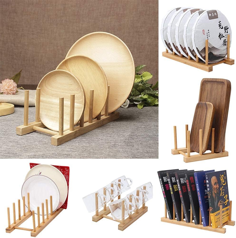 Bamboo Plate Holder