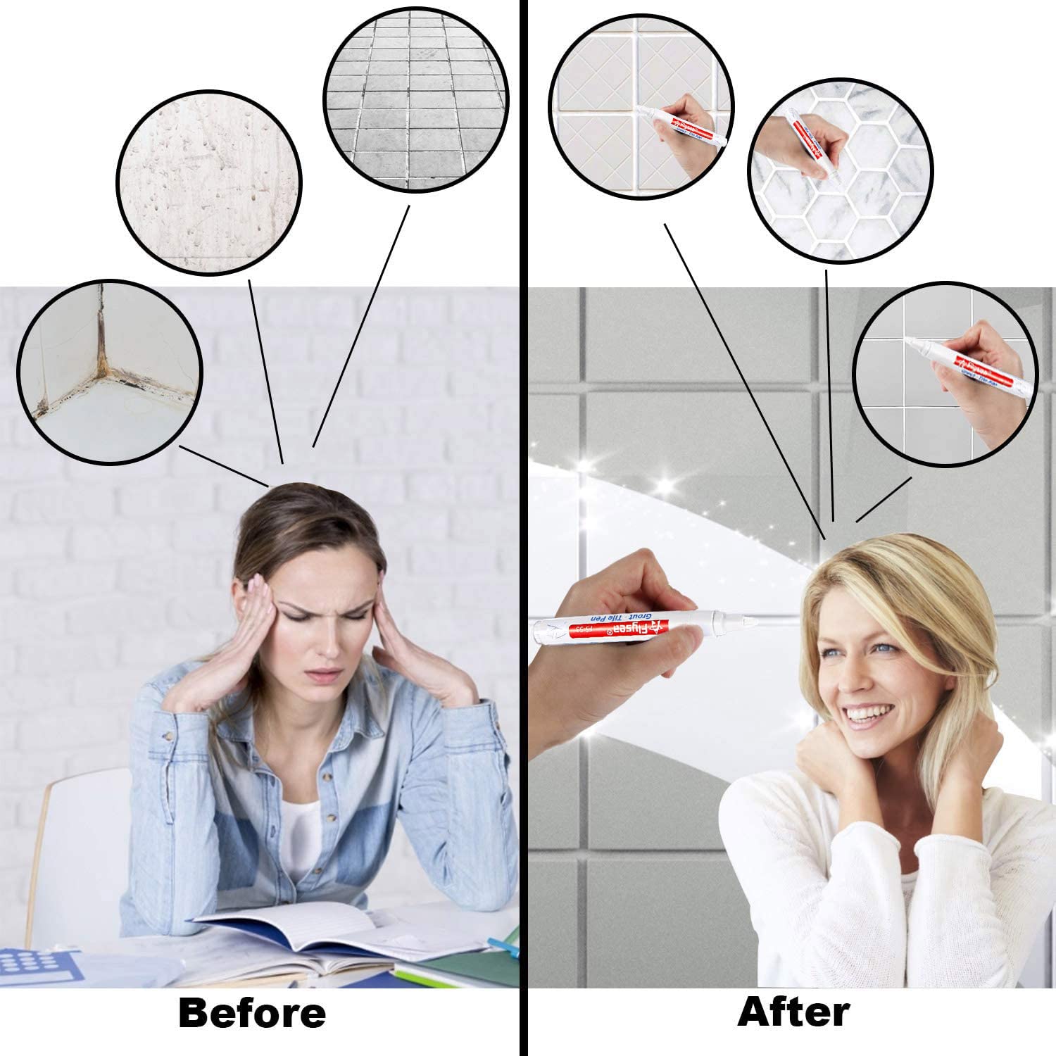 Tile Line Restorer Pen