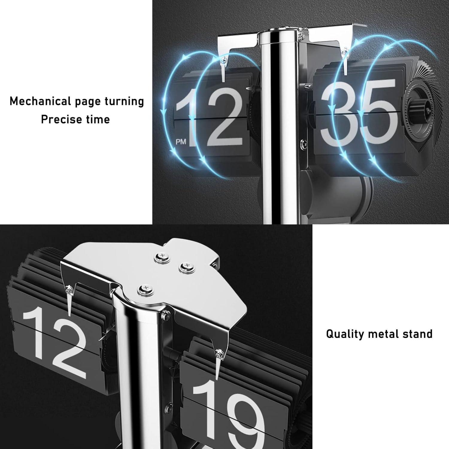 Desk Clock Retro Style