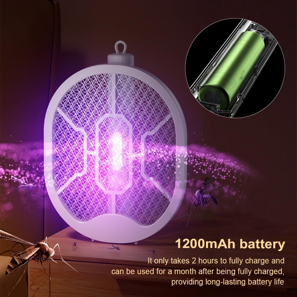 Foldable Rotatable Electric Mosquito Killer