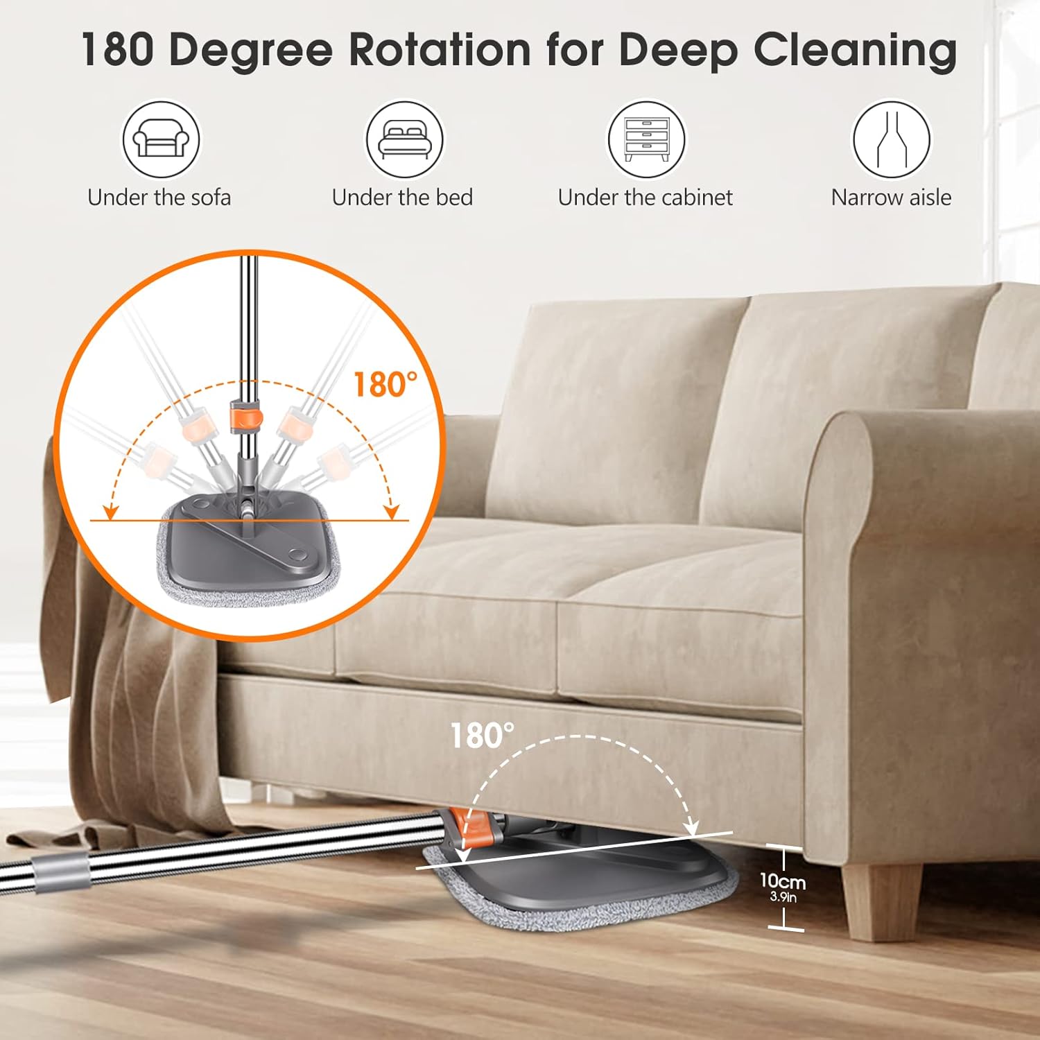 Self Cleaning Mop Broom
