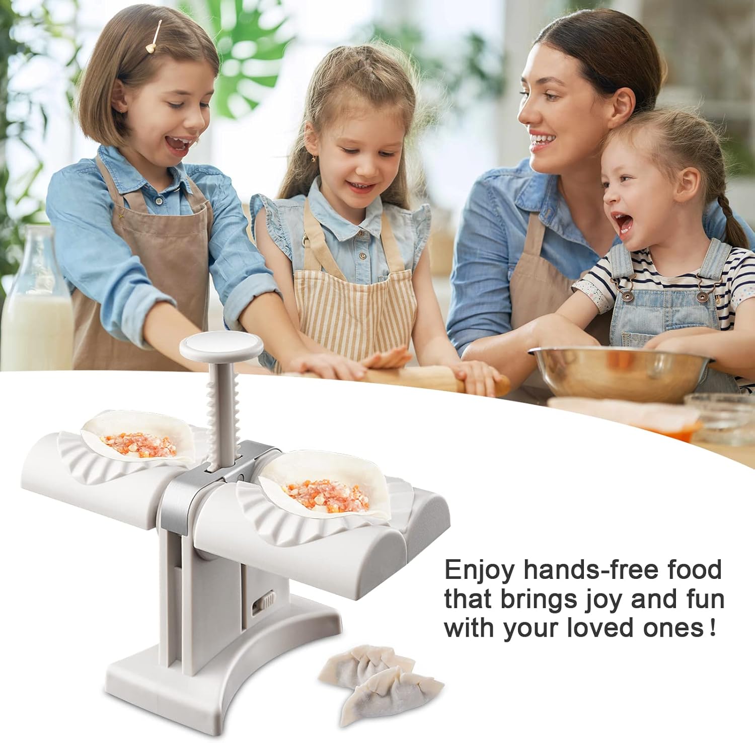 Double-Headed Dumpling Maker