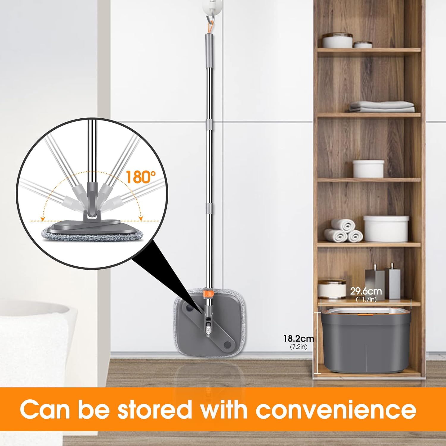 Self Cleaning Mop Broom