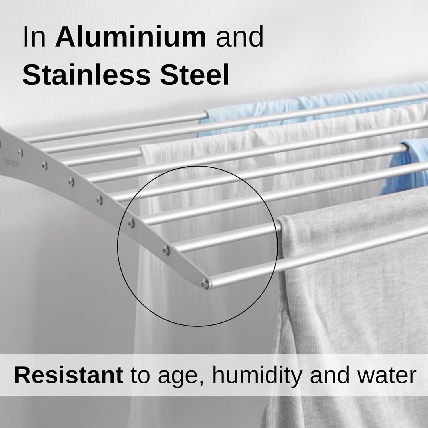 Retractable Wall Mounted Drying Rack