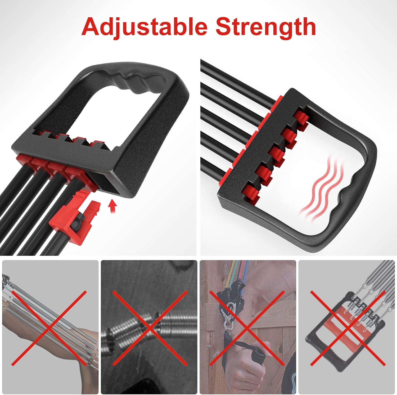 5 Levels Adjustable Resistance Band