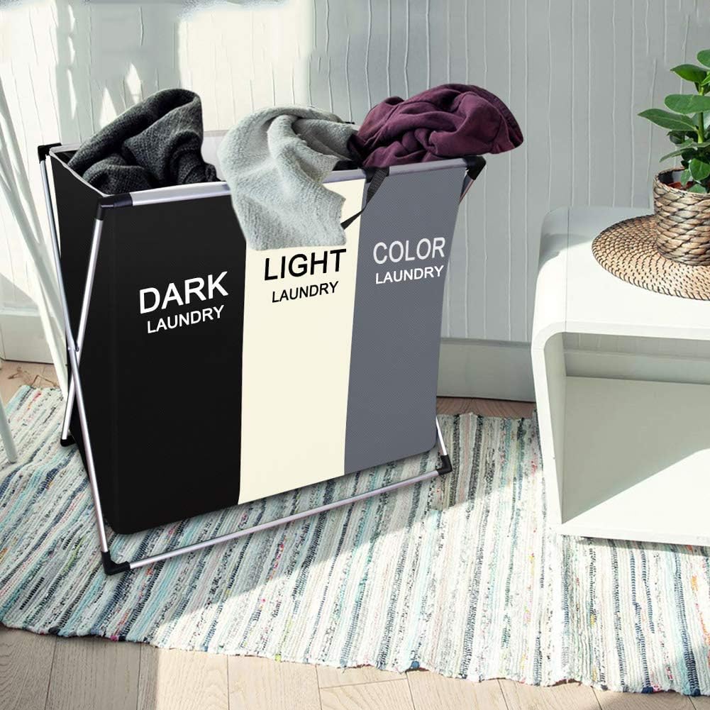 Multi-Section Laundry Basket