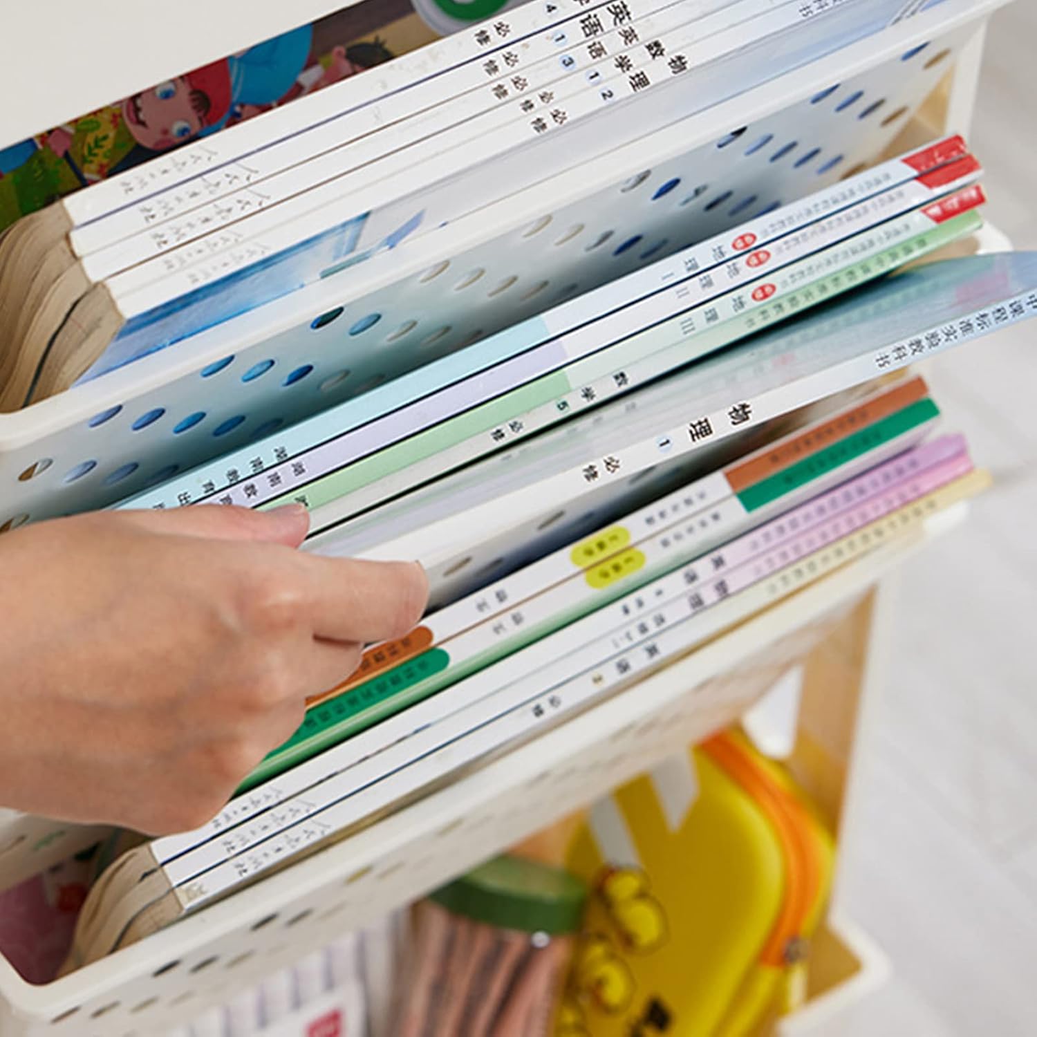 Movable Bookshelf Cart
