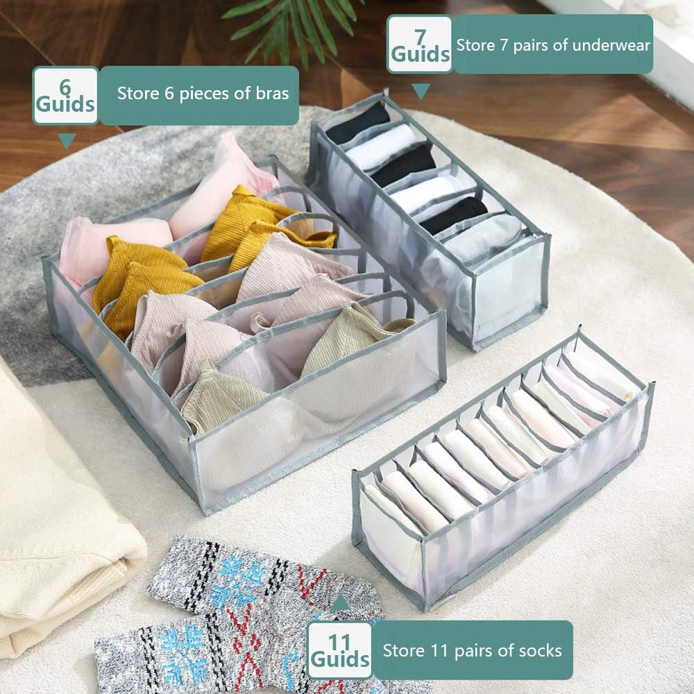 3 Pieces Drawer Organizer Set
