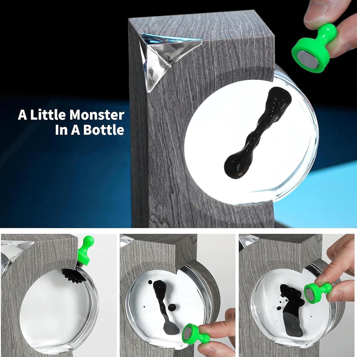 Magnetic Fluid Rhythm Lamp