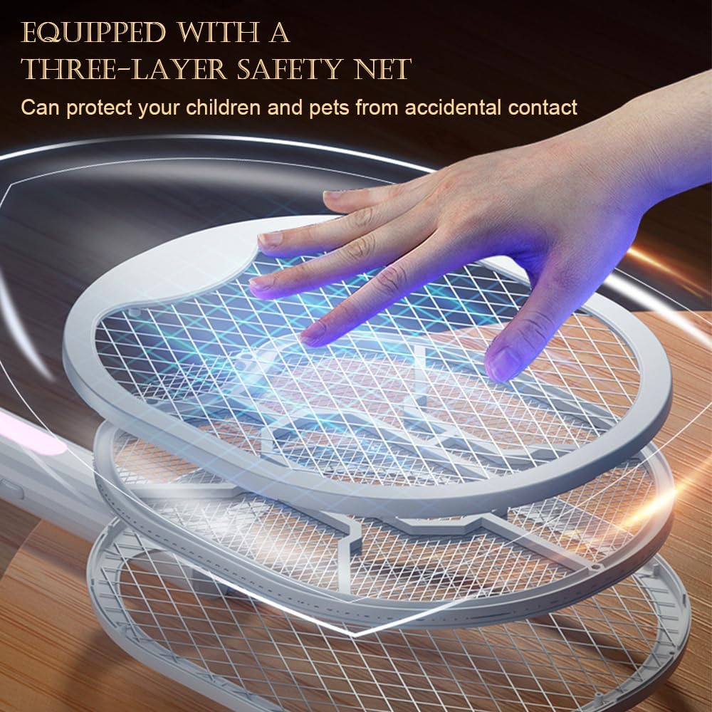 Foldable Rotatable Electric Mosquito Killer