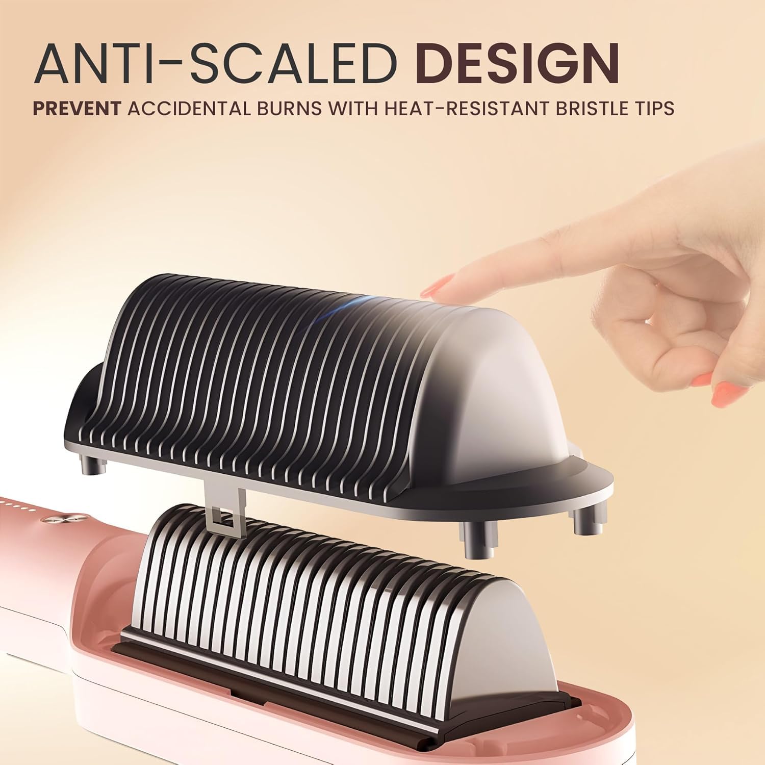 2-in-1 Hair Straightening Comb