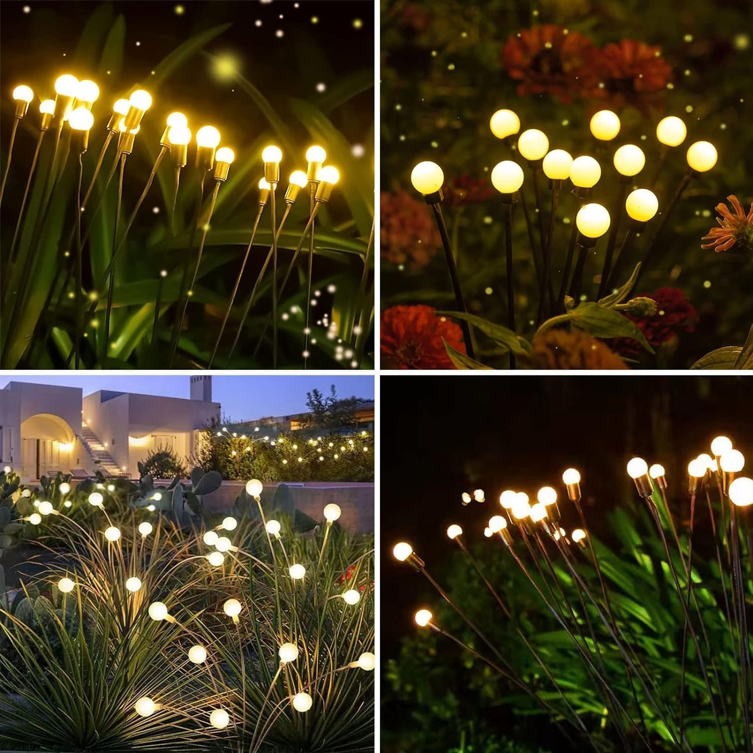 Solar Firefly Garden Lights