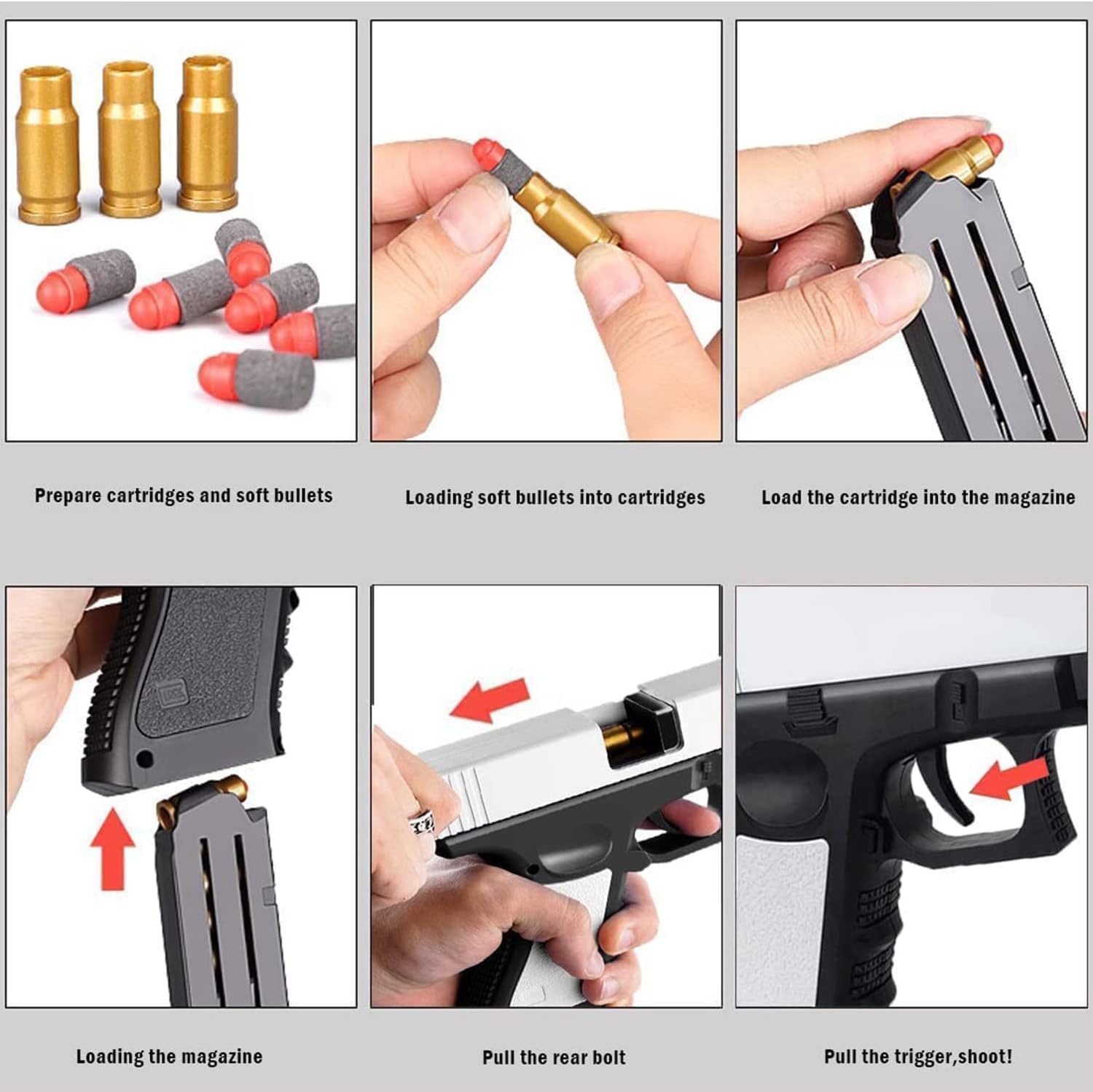 Soft Bullet Toy Pistol