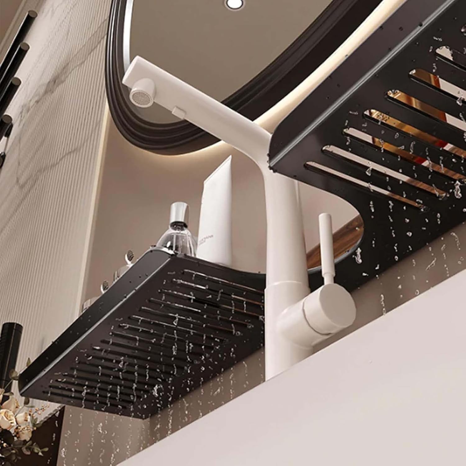 Over Sink Suction Rack