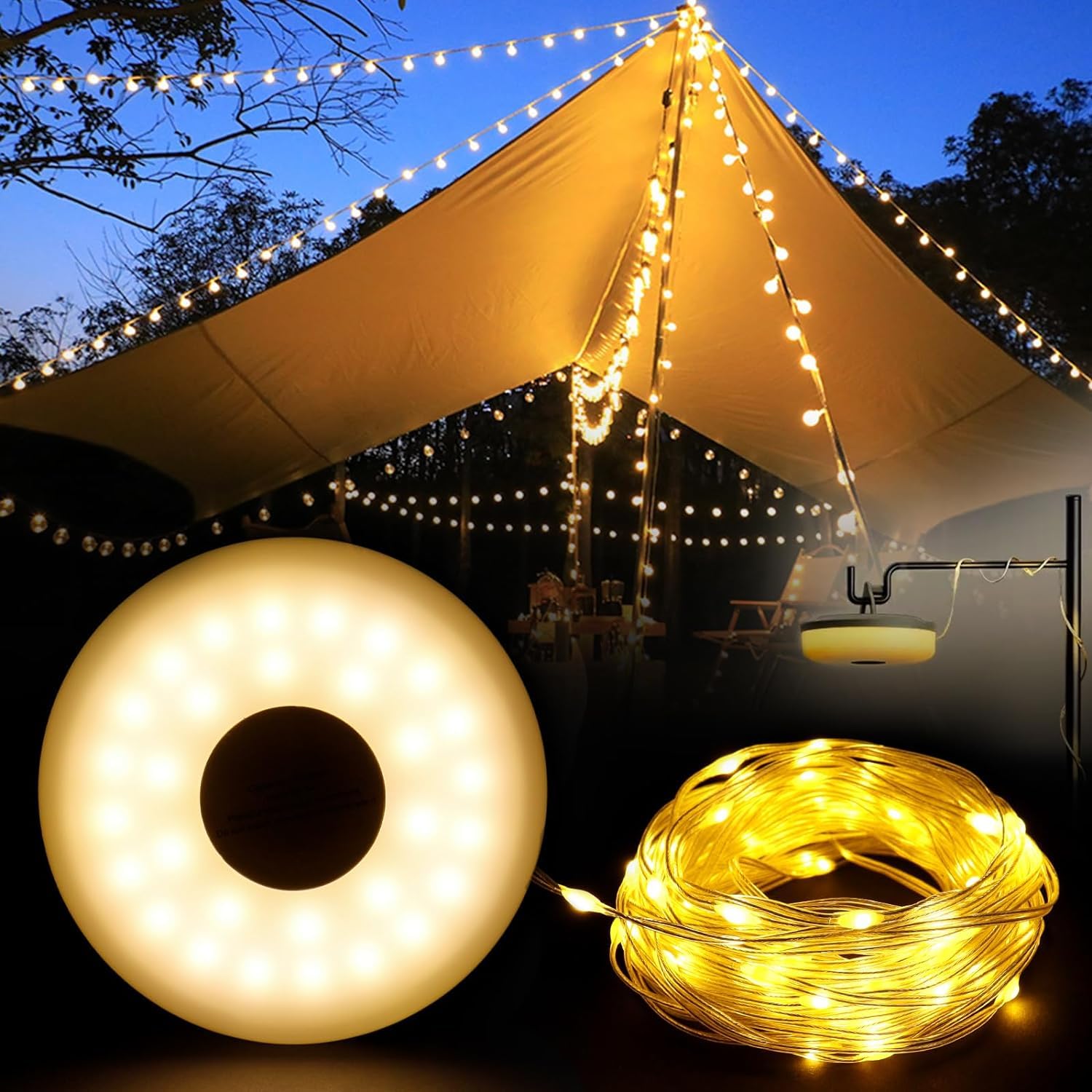 Outdoor Camping String Lights