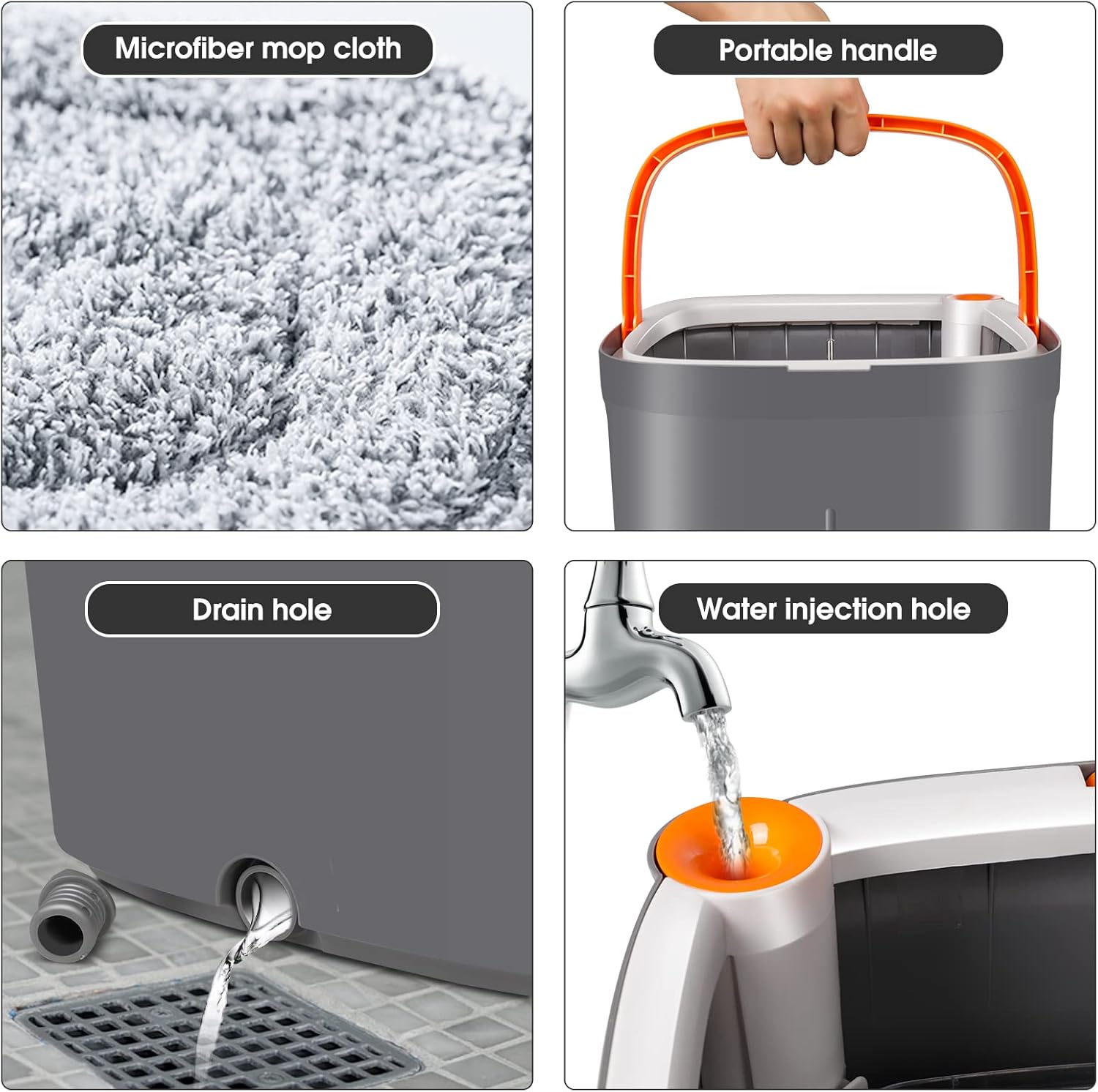 Self Cleaning Mop Broom