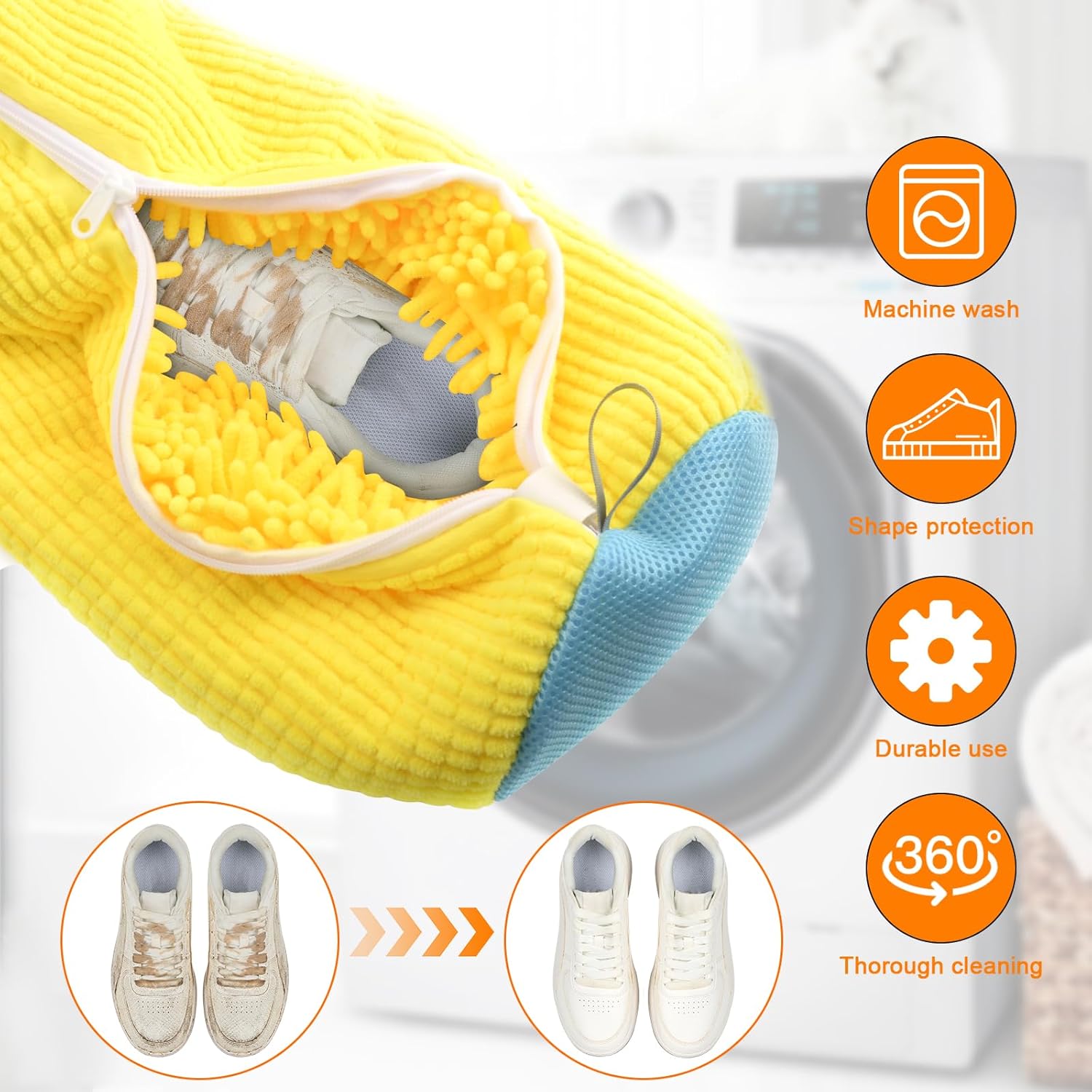 Shoe Washing Protective Bag