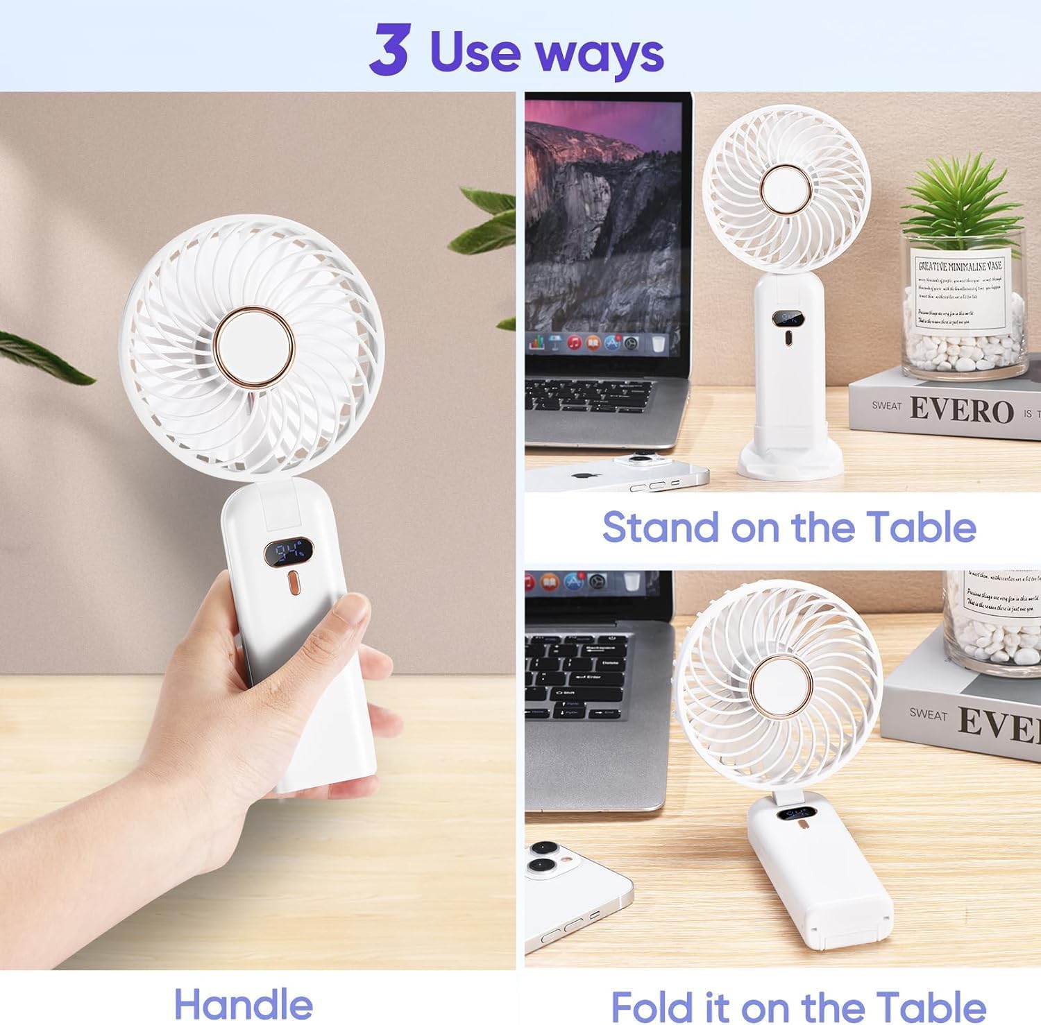 Foldable Handheld Fan