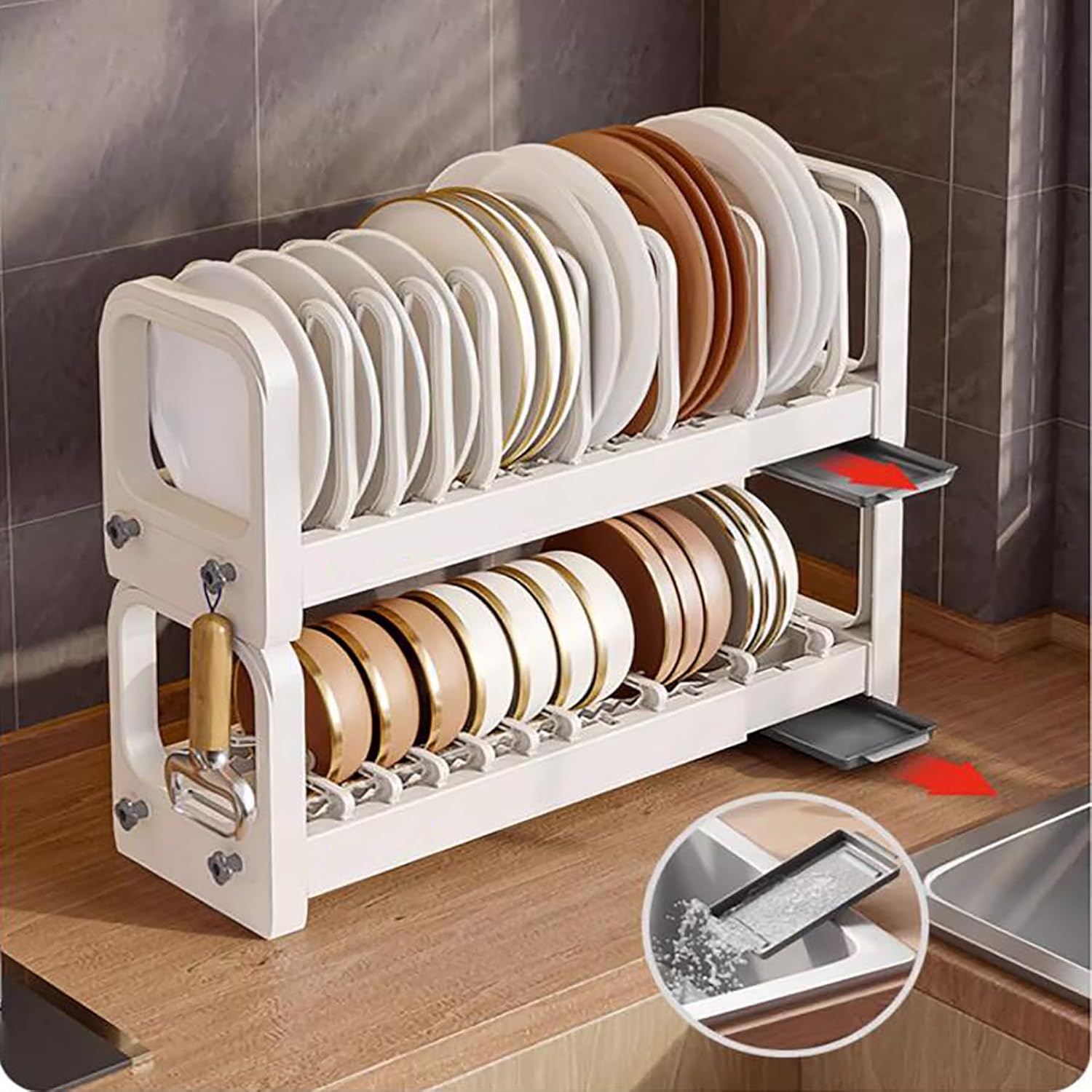 Expandable Multifunctional Dish Rack