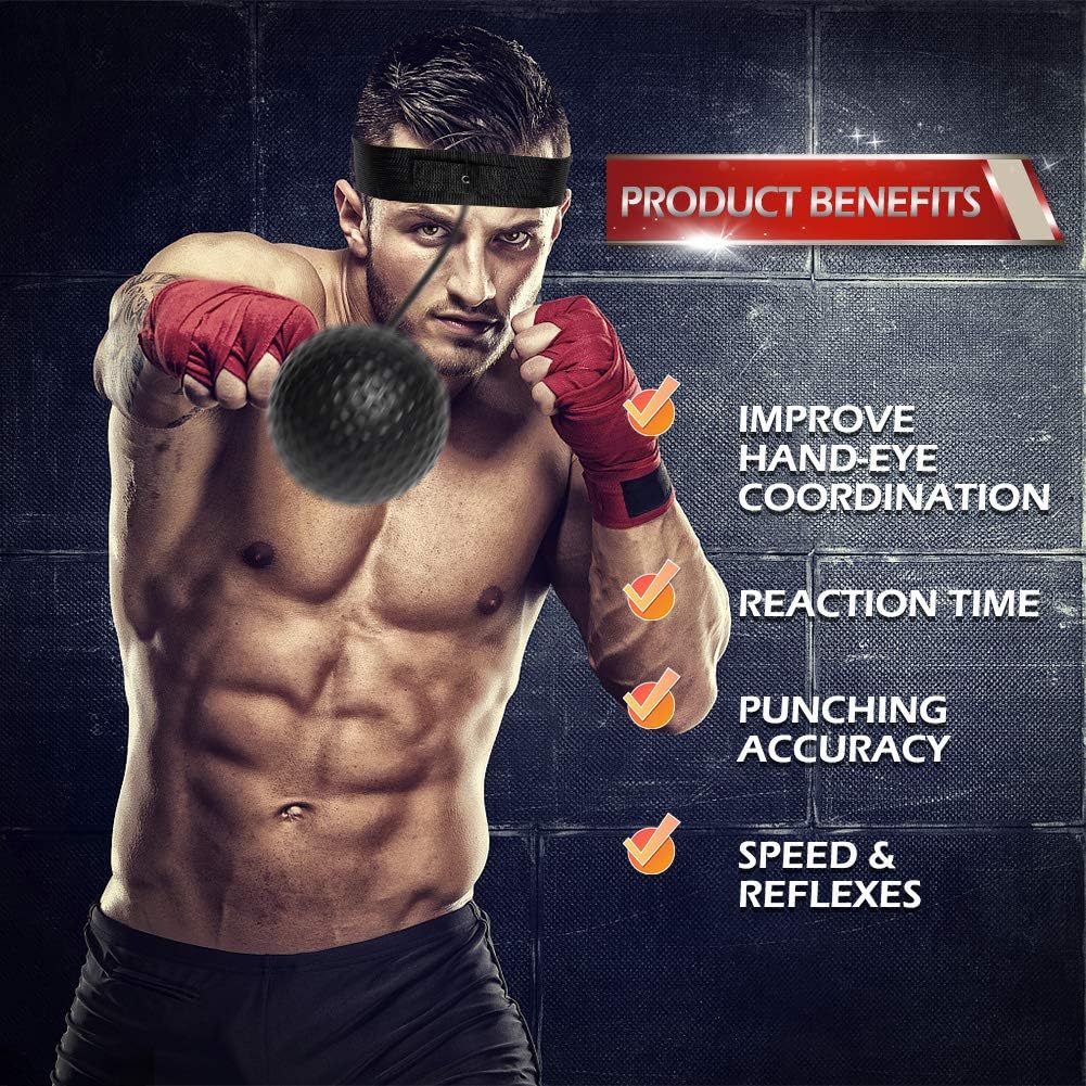 Headband Boxing Ball (3 Balls)