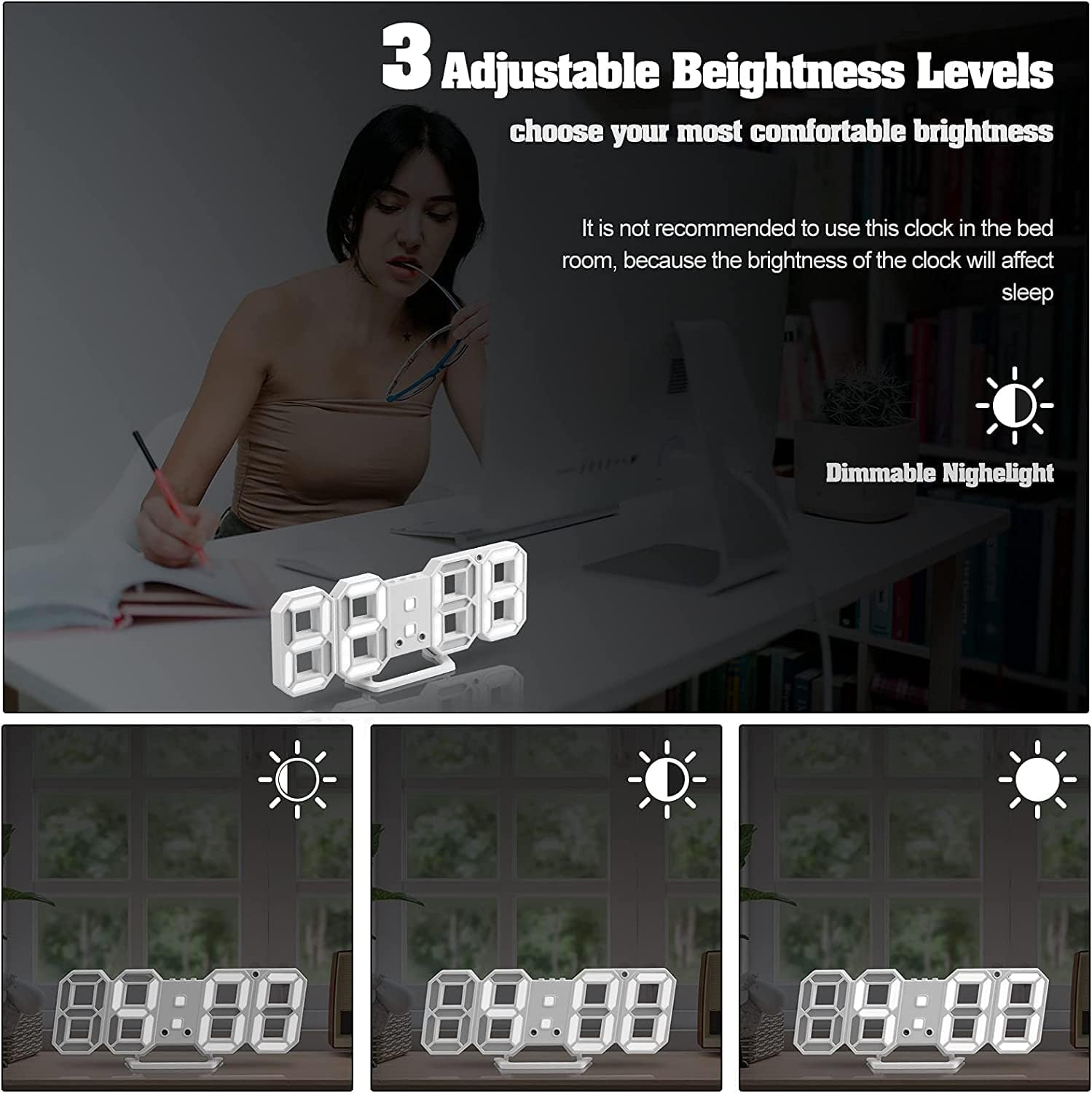 Multi-Function LED Clock