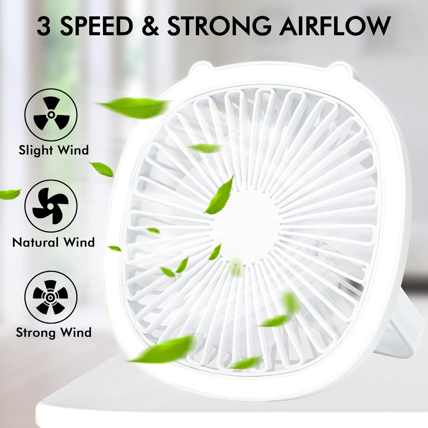 2 in 1 Fan + LED Light