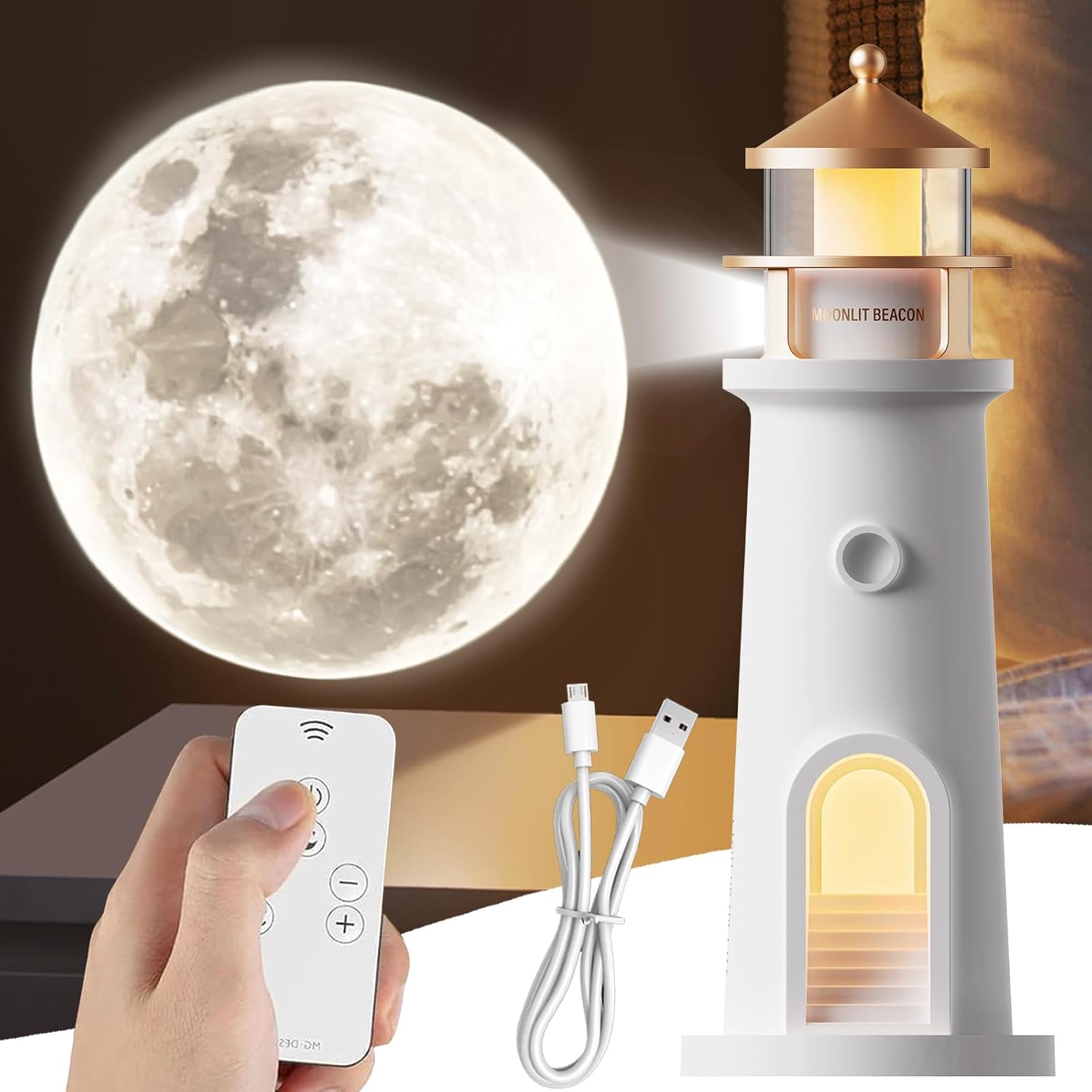 Lighthouse Projection Lamp