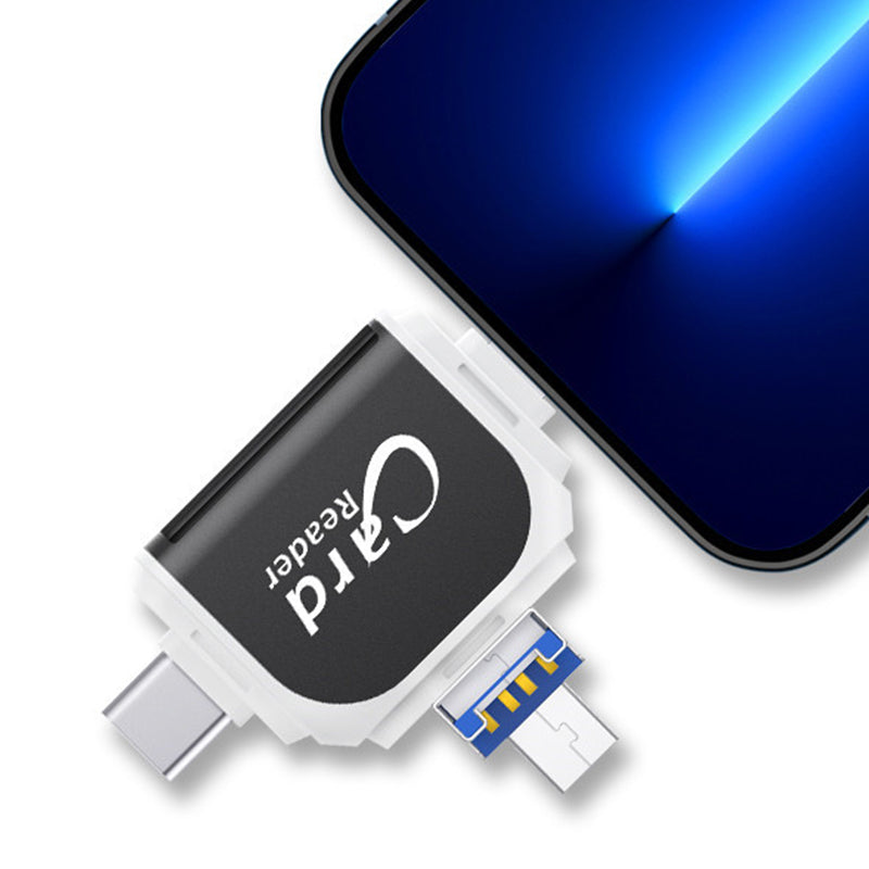4-in-1 Universal Memory Card Reader