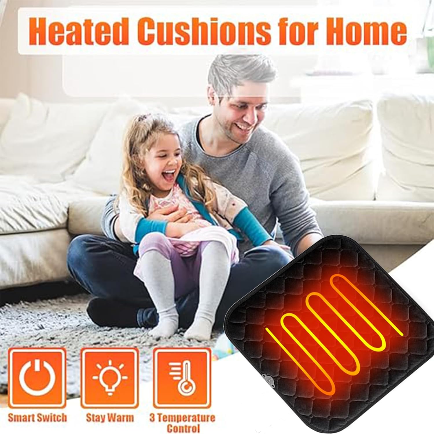 USB Heated Seat Pad
