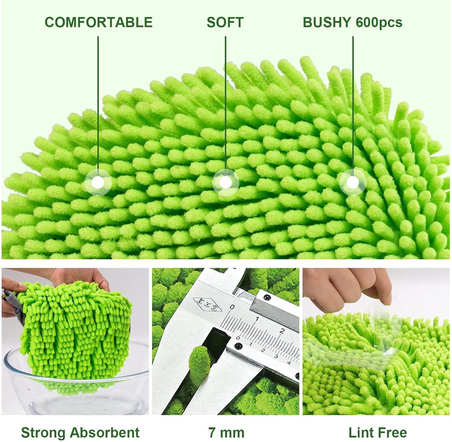 2-in-1 Car Wash Brush Mop Kit