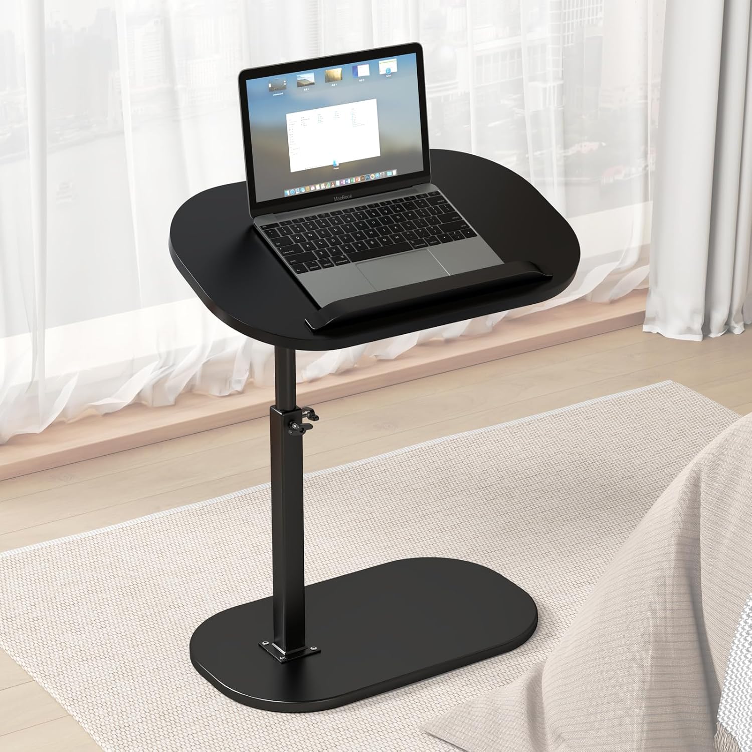 Adjustable C-Shaped Table