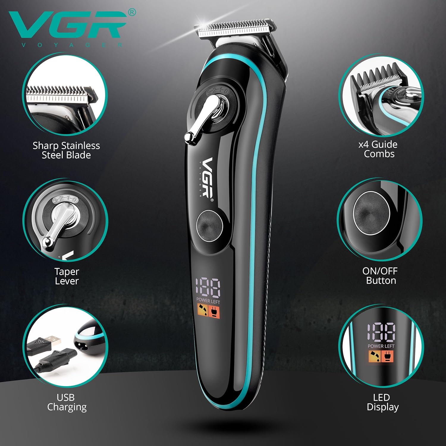 VGR Blade Trimmer V-075