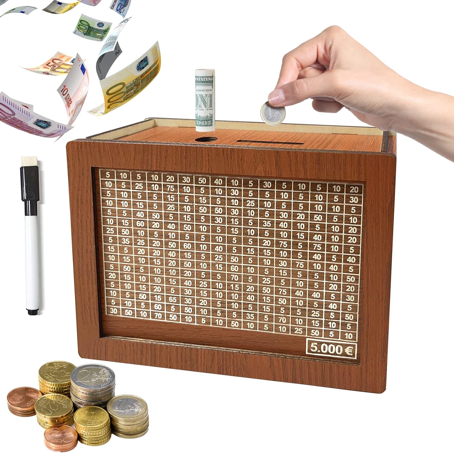 Money Saving Box Tracker