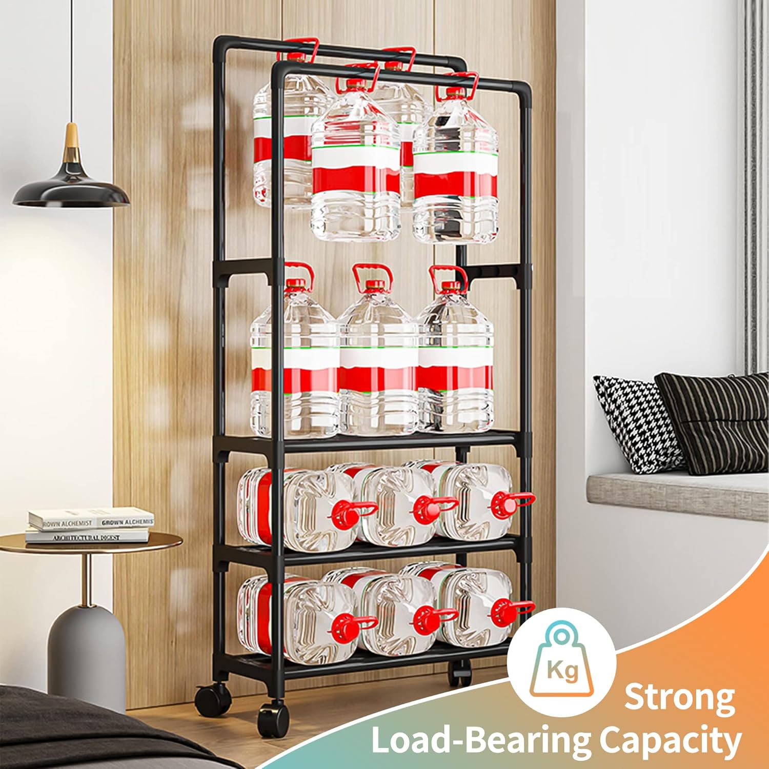 Rolling Clothes Rack