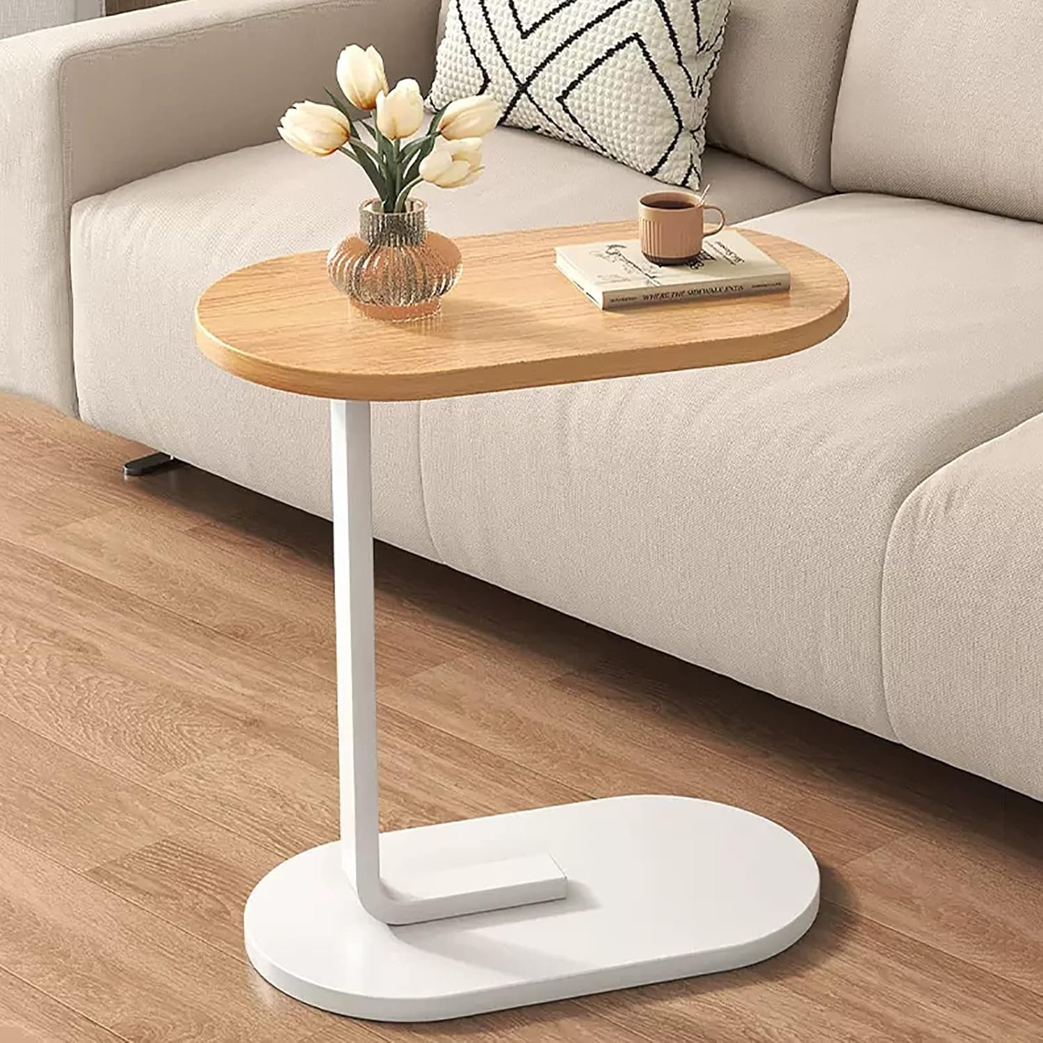 C-Shaped Side Table