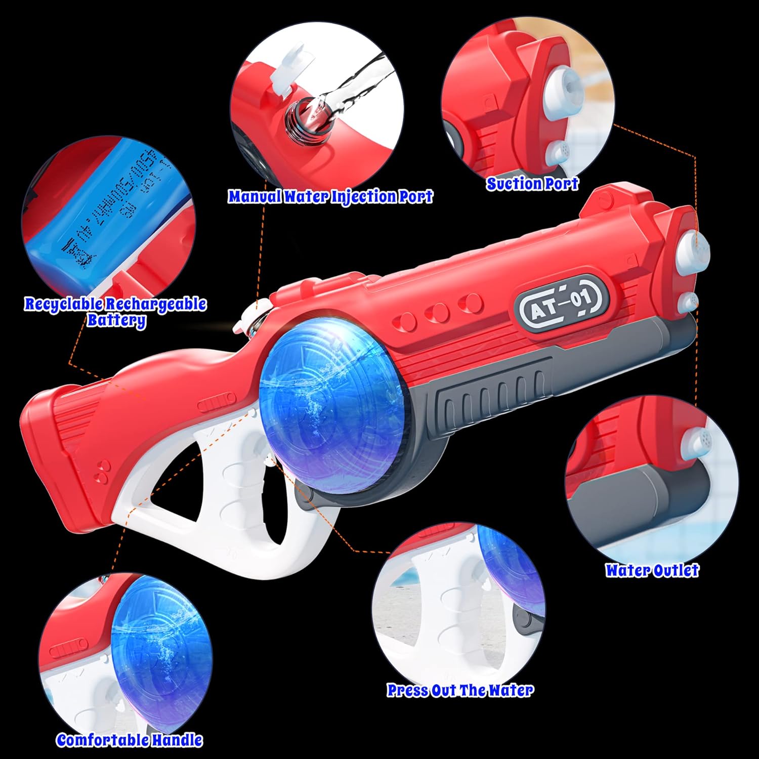 Electric Automatic Water Gun