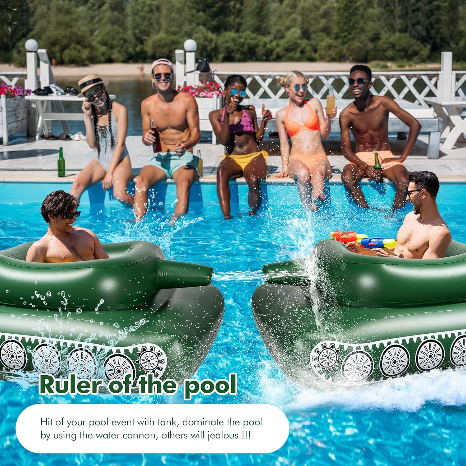 Inflatable Pool Tank Float