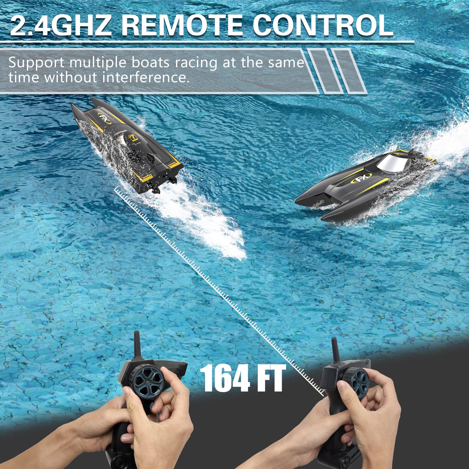 H118 Mini Turbo RC Boat