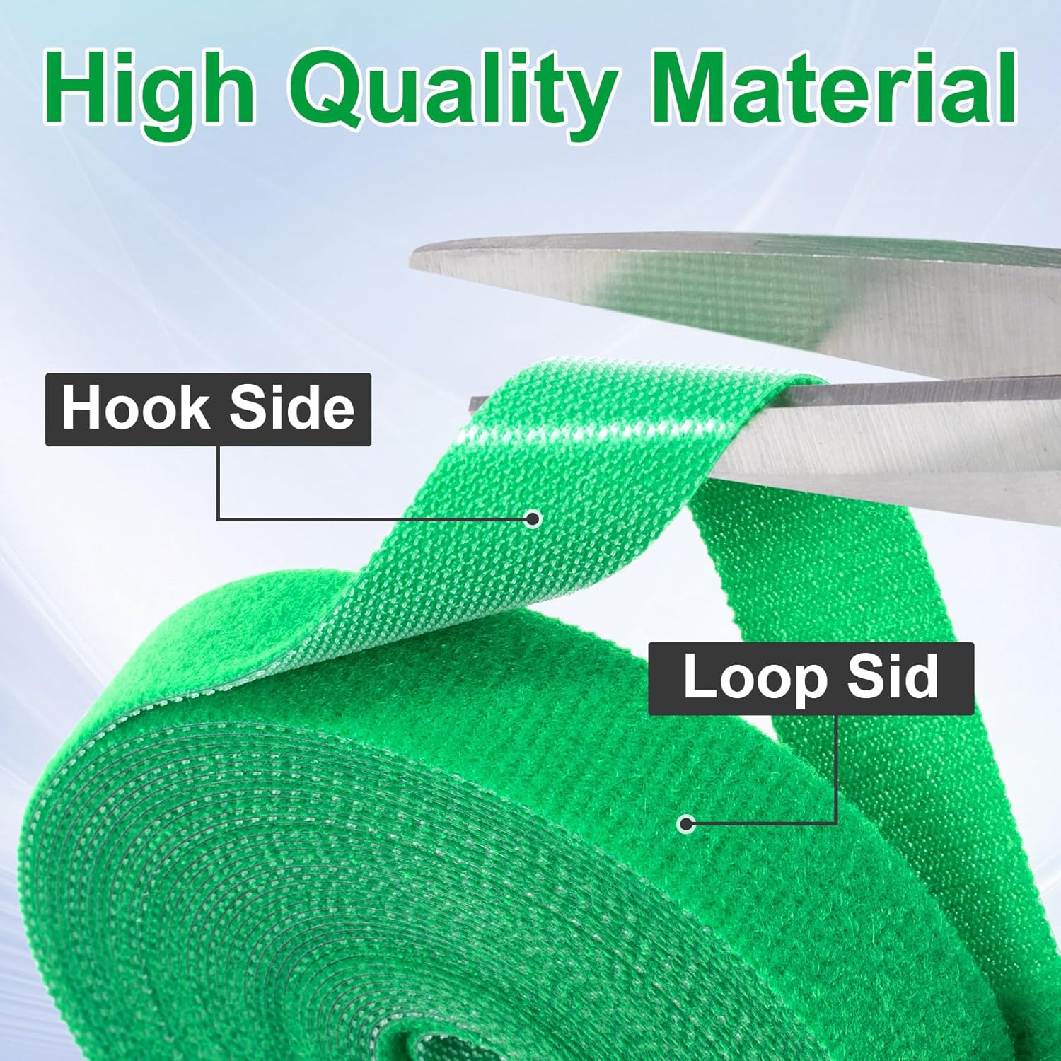 Hook & Loop Tape Set (Pack of 6 Colors)