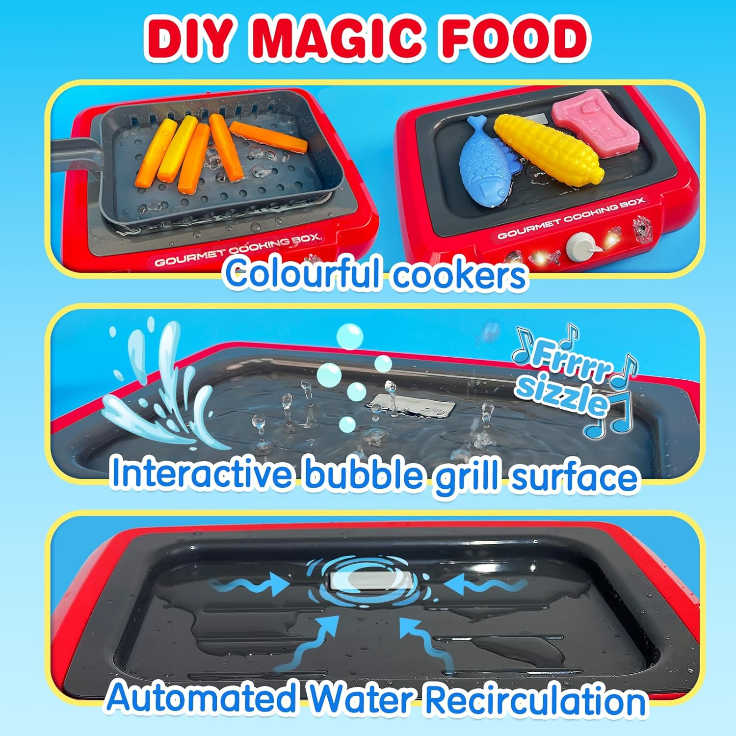 Color Changing Cooking Toy Set