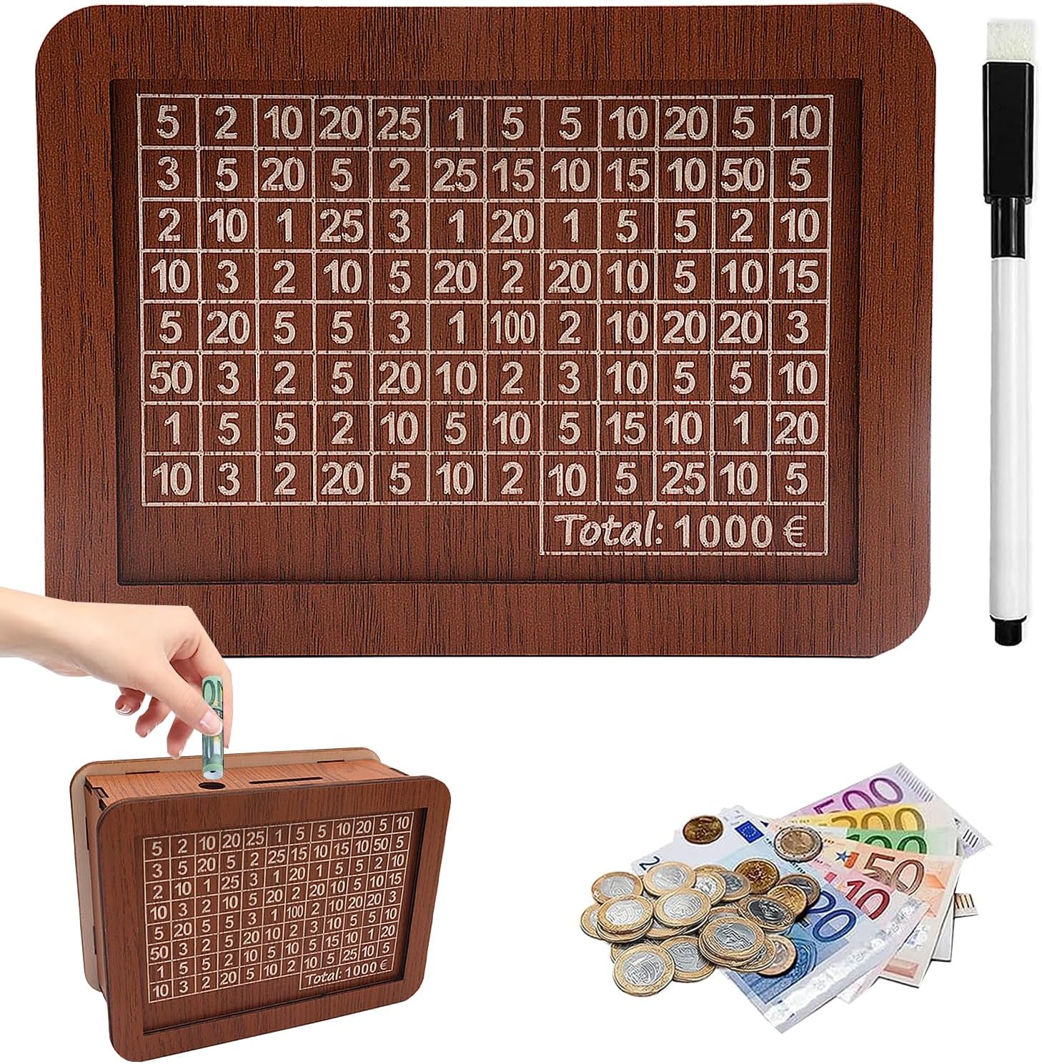 Money Saving Box Tracker