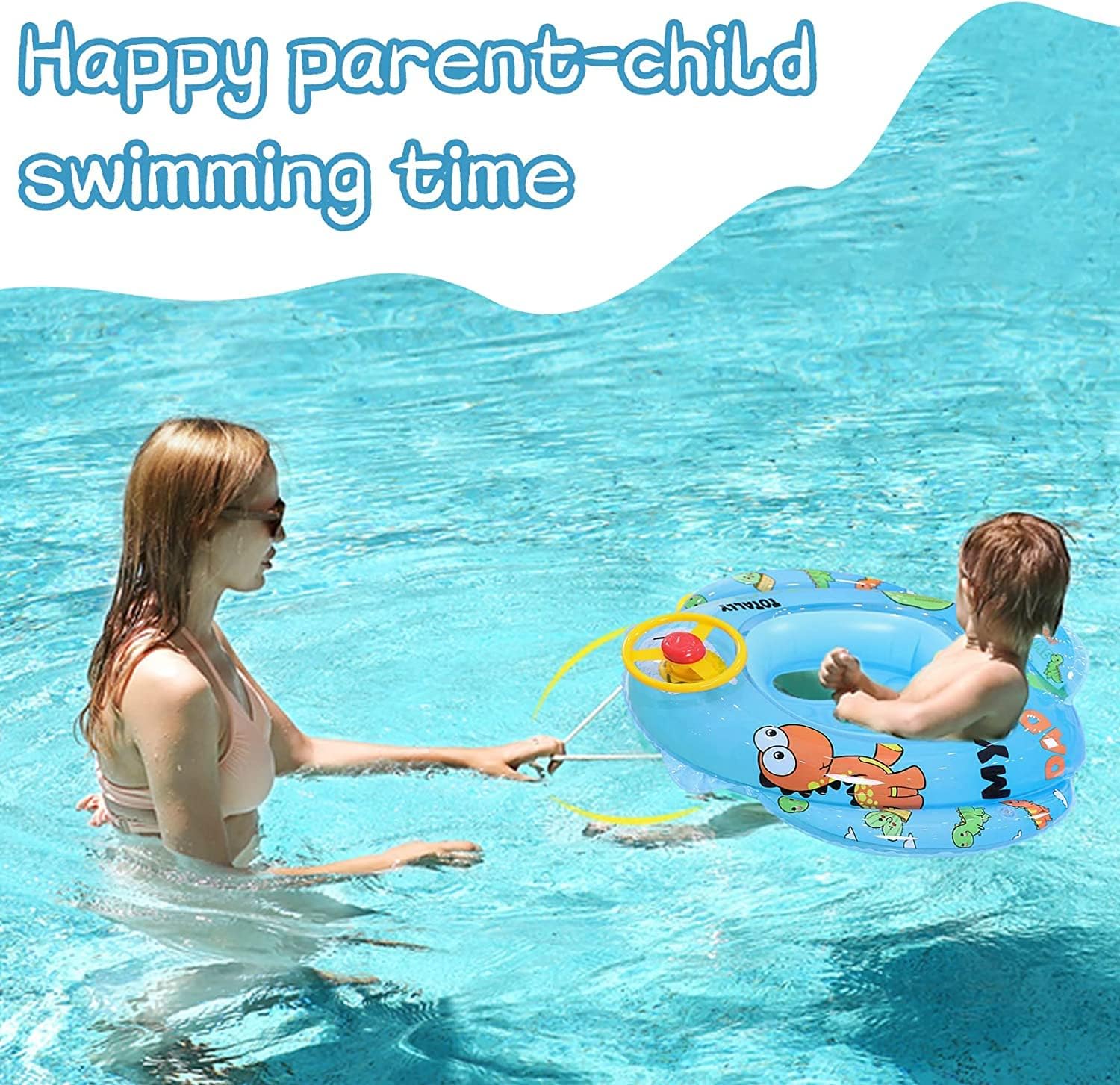 Baby Swim Float with Steering Wheel