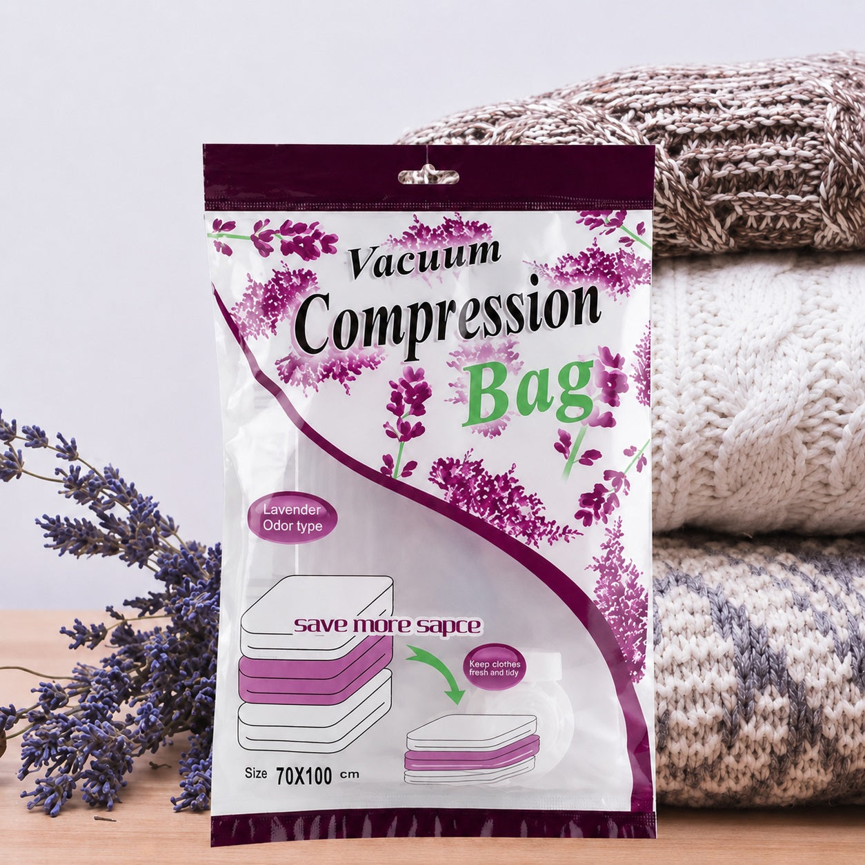 Scented Vacuum Storage Bags (Set of 4)
