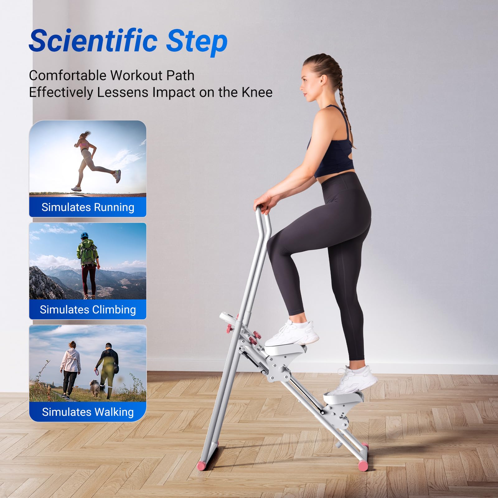 Foldable Stair Stepper Machine